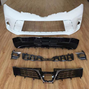 Kit de carrocería para SIENNA, rejilla de parachoques, lámpara antiniebla, marco de matrícula delantera, mejora 2018, SIENNA SE, KITS de carrocería - Product Image 5