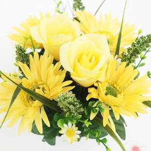 New Design Wholesale Artificial Cemetery <strong>Flowers</strong> Potted Funeral <strong>Flowers</strong> Outside Funeral Decor - Product Image 4