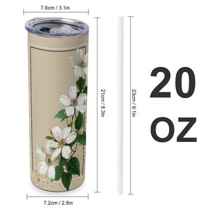 Reusable 20oz Straight Car Tumbler Double Wall Stainless Steel Custom Logo <b>Personalized</b> Wholesale - Product Image 1