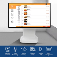 Terminal Punto de Venta Todo en Uno con Pantalla Táctil de 15.6 Pulgadas, Software de Caja Registradora, Sistema de Punto de Venta para Restaurantes