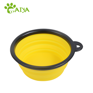 <span class=keywords><strong>Chien</strong></span> et chat bol pliant animal de compagnie silicone voyage extérieur portable crochet eau potable alimentation <span class=keywords><strong>anti</strong></span>-suffocation bol de nourriture lente - Product Image 6