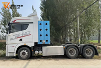 Tracteur à gaz FAW Jh6 GNC 6X4 moteur Weichai à carburant diesel norme d'émission Euro 2 tracteur remorque d'occasion