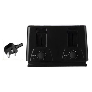 <span class=keywords><strong>Tostadora</strong></span> de Pan Automática Portátil para Sándwiches Dobles, Multifuncional, Eléctrica, de Acero Inoxidable, con Capacidad para 4 Rebanadas - Product Image 4