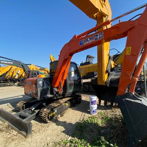 Mini-excavatrice hydraulique d'occasion Hitachi ZX60 de 6 tonnes, haute qualité, faible nombre d'heures de travail, pour usage agricole et domestique - Product Image 1