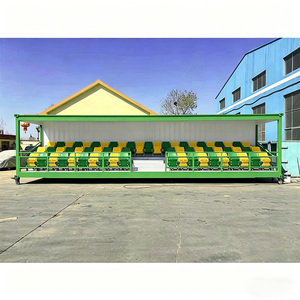 20ft 40ft Portable Temporary Stadium Seating Modular Container Grandstand for Sporting Event Portable Bleachers Stand Container - Product Image 4
