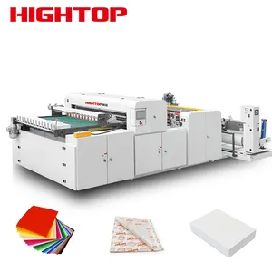 מכונת חיתוך גליל נייר לגיליון דיוק סרוו במהירות גבוהה מכונת חיתוך נייר קראפט