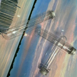 Flacon compte-gouttes en verre 40ml 80ml 120ml avec bouchon à vis, emballage cosmétique cylindrique pour masque facial, poudre, sel de bain - Product Image 1