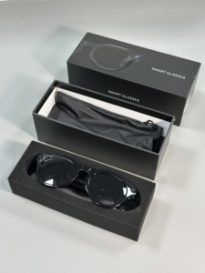 V03-T6 Smart <b>Glasses</b> 1200P Video Recording 32MP <b>Camera</b> WiFi Touch Control AI Translation Voice Wake-Up - Product Image 6