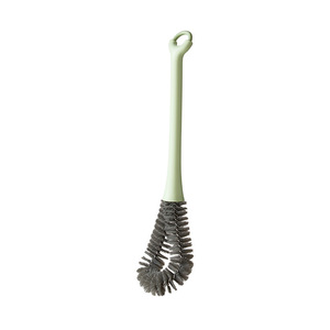 Cup Brush Long Handle Nylon Bristles Hanging Loop For Stovetop Cookware Baby Bottle Cleaning Household Use - Product Image 5