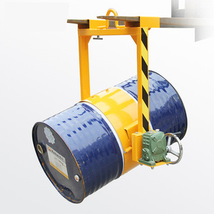Grúa de tambor mecánico LM800, equipo de elevación de barril de aceite, tambor manual, volquete vertical, elevador de tambor de aceite - Product Image 5