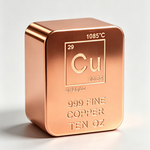 ทองแดงแท่ง 10 ออนซ์ ทองแดงแท่งบริสุทธิ์ 999 - Product Image 1