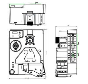 Máquina Codificadora de Cintas Inteligente Hanying DC24A-<span class=keywords><strong>E</strong></span>, Automática para Cajas, Bolsas de Papel, Bolsas de Plástico, Motor Eléctrico de 220V, Fácil de Operar - Product Image 6