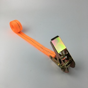 Sangles à cliquet sans fin <span class=keywords><strong>2</strong></span> pouces x <span class=keywords><strong>2</strong></span> m sans crochets, résistance à la rupture de 1200 kg, zinguées, certifiées CE pour moto, camion, remorque - Product Image 1