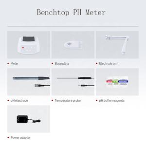 Testeur de <span class=keywords><strong>pH</strong></span> de l'eau à usage général, <span class=keywords><strong>pH</strong></span>-mètre de laboratoire <span class=keywords><strong>fiable</strong></span> à haute résolution avec écran LCD - Product Image 4