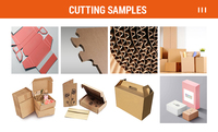 Máquina de Corte Digital CNC Automática Industrial para Tablero KT, Espuma, Caja de Regalo, Cartón Corrugado, Caja de Papel y Materiales de Embalaje