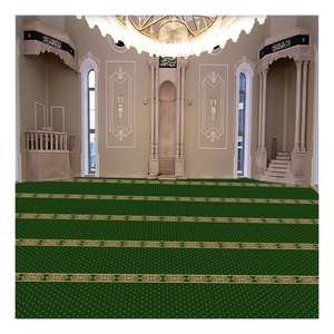 Design personalizzato a buon mercato in polipropilene macchina Tufted Muslim moschea 4*25m da parete a parete rotoli morbido Masjid preghiera Karpet - Product Image 6