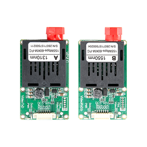 SH LINK CVBS 1CH Transceiver Vidéo Analogique CCTV Fibre Optique Monofibre FC 60KM TTL TX RX Module 1310/1550nm pour Signal Caméra - Product Image 5