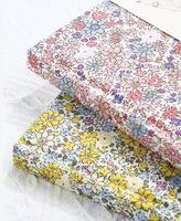 Carnet/Agenda A5 Écologique et Élégant en Gros, 100 Feuilles, Couverture en Tissu de Coton Brodé à la Main avec Motifs Floraux, Idéal pour un Cadeau