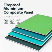Panneau composite en aluminium et plastique ignifuge noir mat au prix d'usine pour la façade extérieure des hôtels