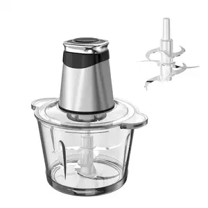 electric food chopper stainless steel processor meat grinder mixer