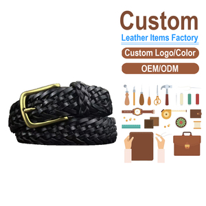 Ceinture en cuir tressé de style coréen, ceinture décorative pour femmes, pour jeans et robes - Product Image 2