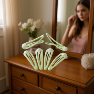 Base decorativa per fermagli per capelli ILAN da 5 cm, 6 pezzi, per donne e ragazze - Product Image 3