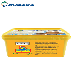 Bán Buôn Nhà Sản Xuất Sinh Thái Tùy Chỉnh Bơ Margarine Thùng Nhựa Băng Hộp Kem Với Tính Khí Bằng Chứng - Product Image 2