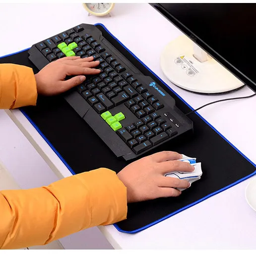High quality custom big long blank desk mat gamer large ergonomic computer comfort Waterproof extend gaming mouse pad