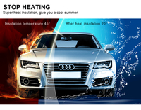 Film Kaca Mobil Nano Keramik Ultra HD Tahan Panas, Anti UV, Pelindung Privasi, Harga Pabrik