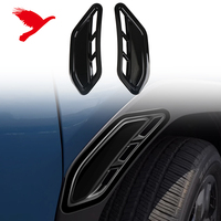 Pour Subaru Forester 2025-2027 – Accessoires extérieurs de voiture : Emblème, badge, autocollant de garde-boue avant extérieur en ABS (2 pièces)