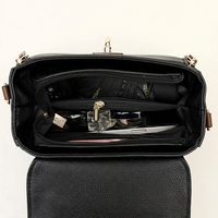 Sac à bandoulière urbain minimaliste en cuir PU bicolore, sac à main carré rétro, fermeture à rabat, sangle unique, portable, pour tous les jours