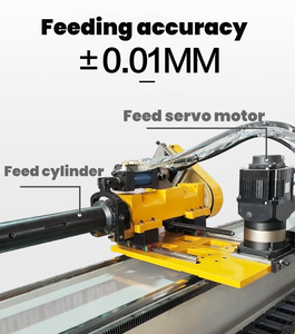 Usine personnalisée CNC Machine à cintrer les tuyaux Outils <span class=keywords><strong>Cintreuse</strong></span> de tuyaux Moule Mandrin Tube de <span class=keywords><strong>cuivre</strong></span> automatique Machine à cintrer - Product Image 4