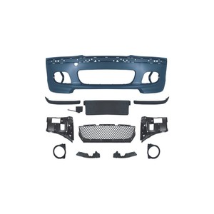 Pour pare-chocs <span class=keywords><strong>BMW</strong></span> E46, adapté aux E46 1998-2005, kit carrosserie large, pare-chocs avant et arrière, pare-brise, berline E46 standard 3 - Product Image 2