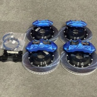 Kit de Frenos Grandes Hsingyik de 4 y 6 Pistones para Chrysler 300S 5.7 RWD 2015, Ruedas de 20 Pulgadas, Caliper Delantero GT6 y Trasero F40 con Rotor, Pastillas y Disco de Freno