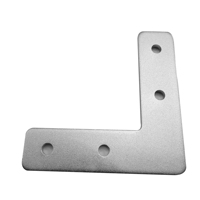 Connecteur de profil en forme de L Support d'angle plat personnalisé Plaque de connexion universelle