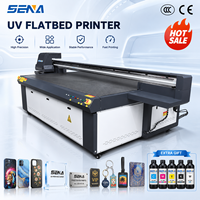 Imprimante jet d'encre UV à plat grand format 2500*1300mm, machine d'impression industrielle pour acrylique, céramique, verre, papier peint, bois, métal, PVC, impression 3D