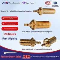 Conector Coaxial SMA RF SMA-KY0.9 Tipo Dividido, Totalmente de Cobre, Chapado en Oro, Varias Especificaciones, Puede Conectar Cable 1.13