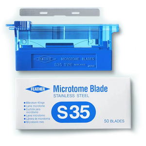 ใบมีดไมโครโตมแบบใช้แล้วทิ้งชนิดขนนก S35 - Product Image 1