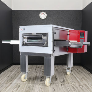 Cinta transportadora italiana Industrial para horno de <span class=keywords><strong>Pizza</strong></span>, máquina de <span class=keywords><strong>Pizza</strong></span> comercial de 380V, 12-32 pulgadas - Product Image 5