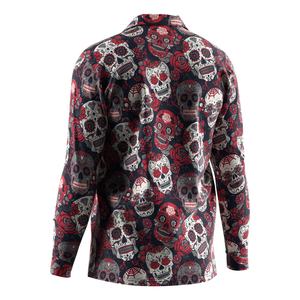 Camisa de Playa para Hombre, Sublimada, con Botones, Estampado Floral, Económica, de Manga Larga, para Verano, También para Mujer - Product Image 4