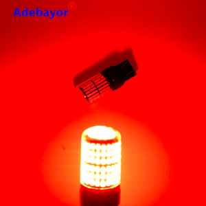Dembélé T20 7443 Auto Ampoule Canbus Lumière De Secours 3014 SMD 144 LED Queue Feu De Stationnement Led Clignotant Ambre - Product Image 5