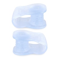 Séparateur d'orteils souple et élastique en SEBS à trou unique fileté avec conception superposée pour l'éversion des orteils, modèle chinois 965