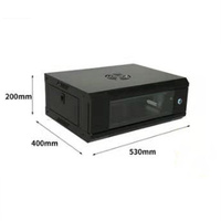 Serveur de Center de données en tôle SPCC 4u 6u 9u 12u 15u 19 pouces, armoire d'ordinateur de Communication en Rack réseau