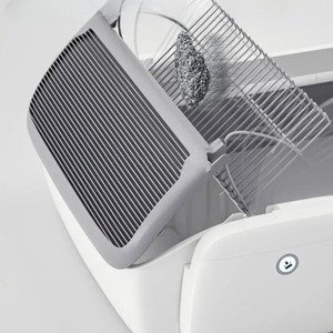 กระบะทรายแมวแบบทำความสะอาดตัวเองอัตโนมัติ พร้อมเครื่องกำจัดกลิ่น ป้องกันการรั่วซึม แบบเปิด ช่วยควบคุมกลิ่น - Product Image 4