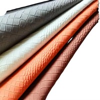 Cuir synthétique PVC gaufré motif crocodile de haute qualité, nouveau produit imperméable pour revêtement de canapé, artisanat décoratif et sacs