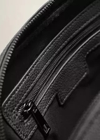 Logo personnalisé en cuir de galets pour hommes, bracelet de toilette lavage douche cosmétique organisateur Dopp Kit voyage salle de bain trousse de toilette pour hommes