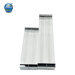KINGSLAM <strong>Clear</strong> Tempered Glass <strong>Pulls</strong> Custom Length <strong>Drawer</strong> and Dresser Handles for Bedroom and Kitchen Cabinets - Product Image 6