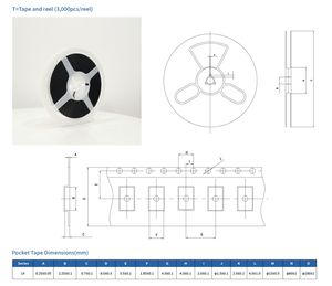 คริสตัลออสซิลเลเตอร์37.4MHZ 2016 ± 9pF 37.4MHz 10ppm -40 ~ + 85 - Product Image 3
