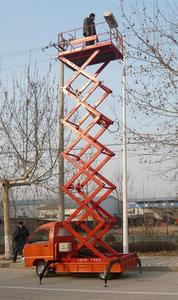Small Electric Hydraulic Scissor Lift Table Portable <b>Stationary</b> Work Platform With New Condition Motor <b>Engine</b> Core Components - Product Image 3