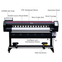 Plotter de Gran Formato de 1.8m para Impresión Eco Solvente, Vinilo para Calcomanías de Vehículos, Pancartas, Adhesivos, Película de PVC y Lona Retroiluminada, Superventas en Brasil